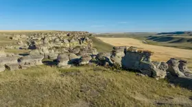 Plate 05, Little Jerusalem Hoodoos