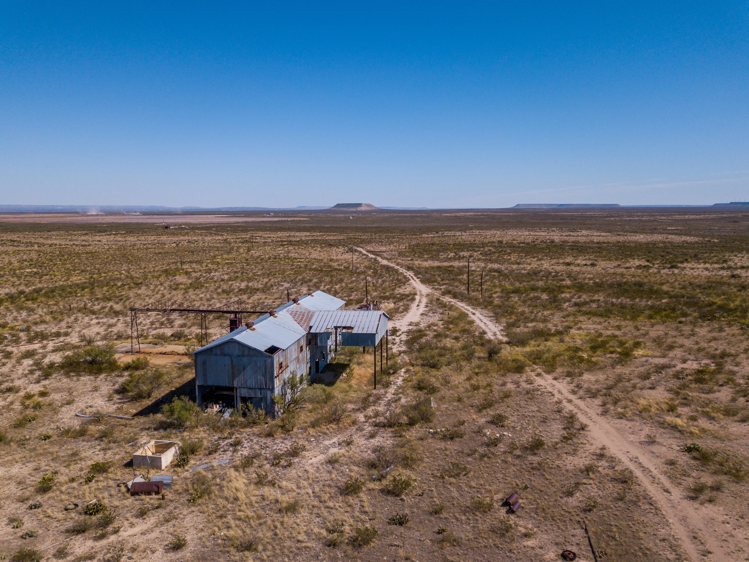 Gin near Girvin — Girvin, Pecos County, Texas